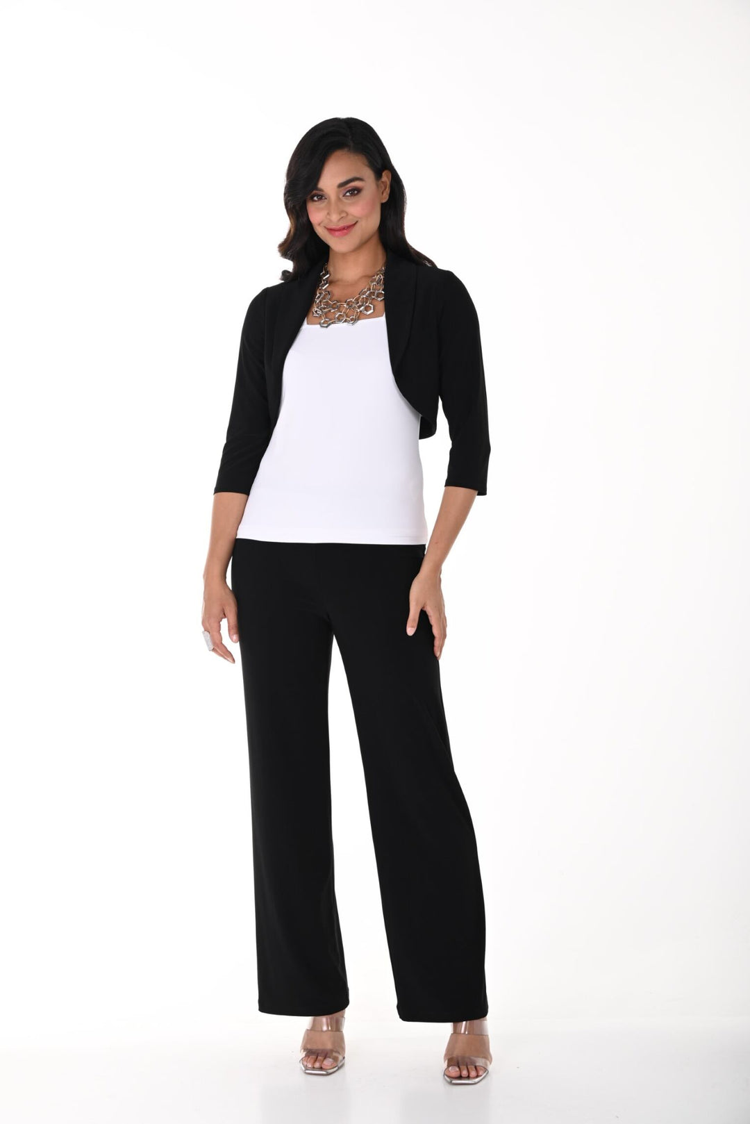 Le pantalon jambe large de Frank Lyman | 006