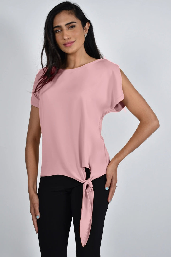 The Frank Lyman Knotted Blouse | 181224