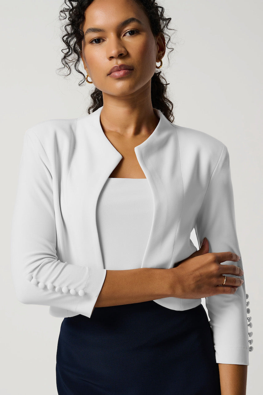 Bolero Blanc Joseph Ribkoff | haut pour femme chic