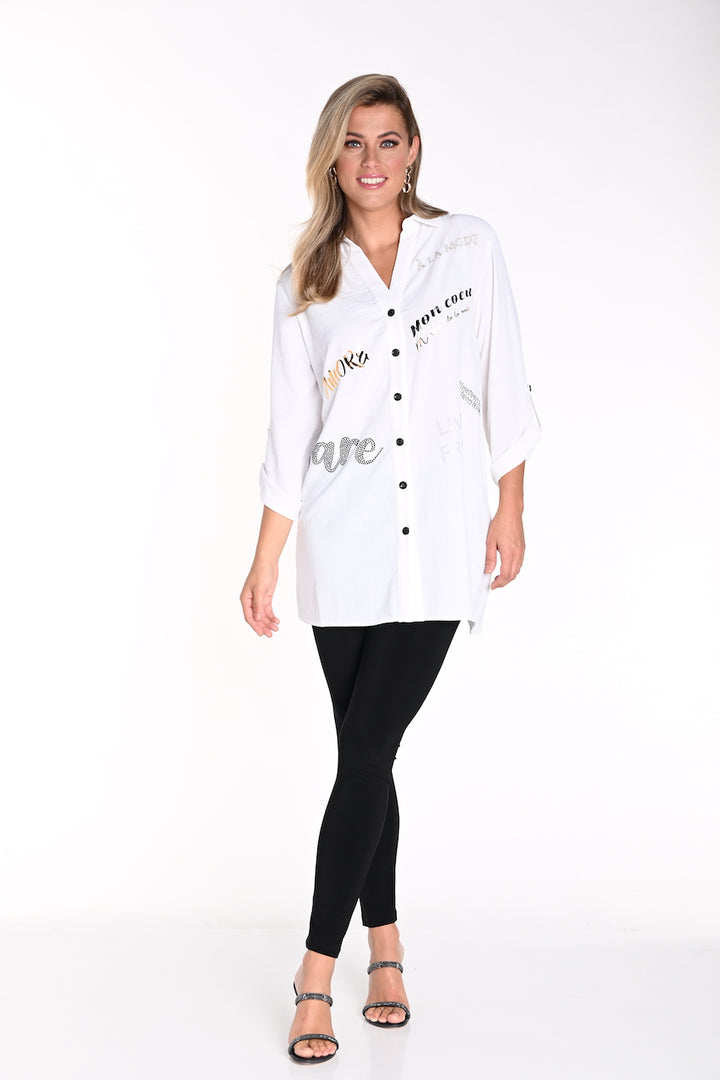 Frank Lyman's "Live Free" Shirt/226194U