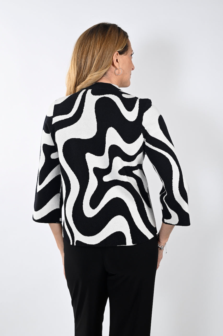 The Frank Lyman Black and White Jacket