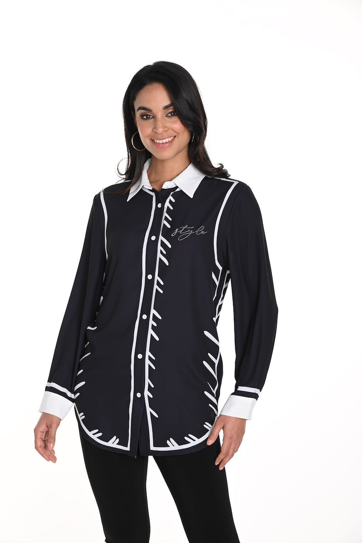 The Timeless Frank Lyman Blouse | 243455U