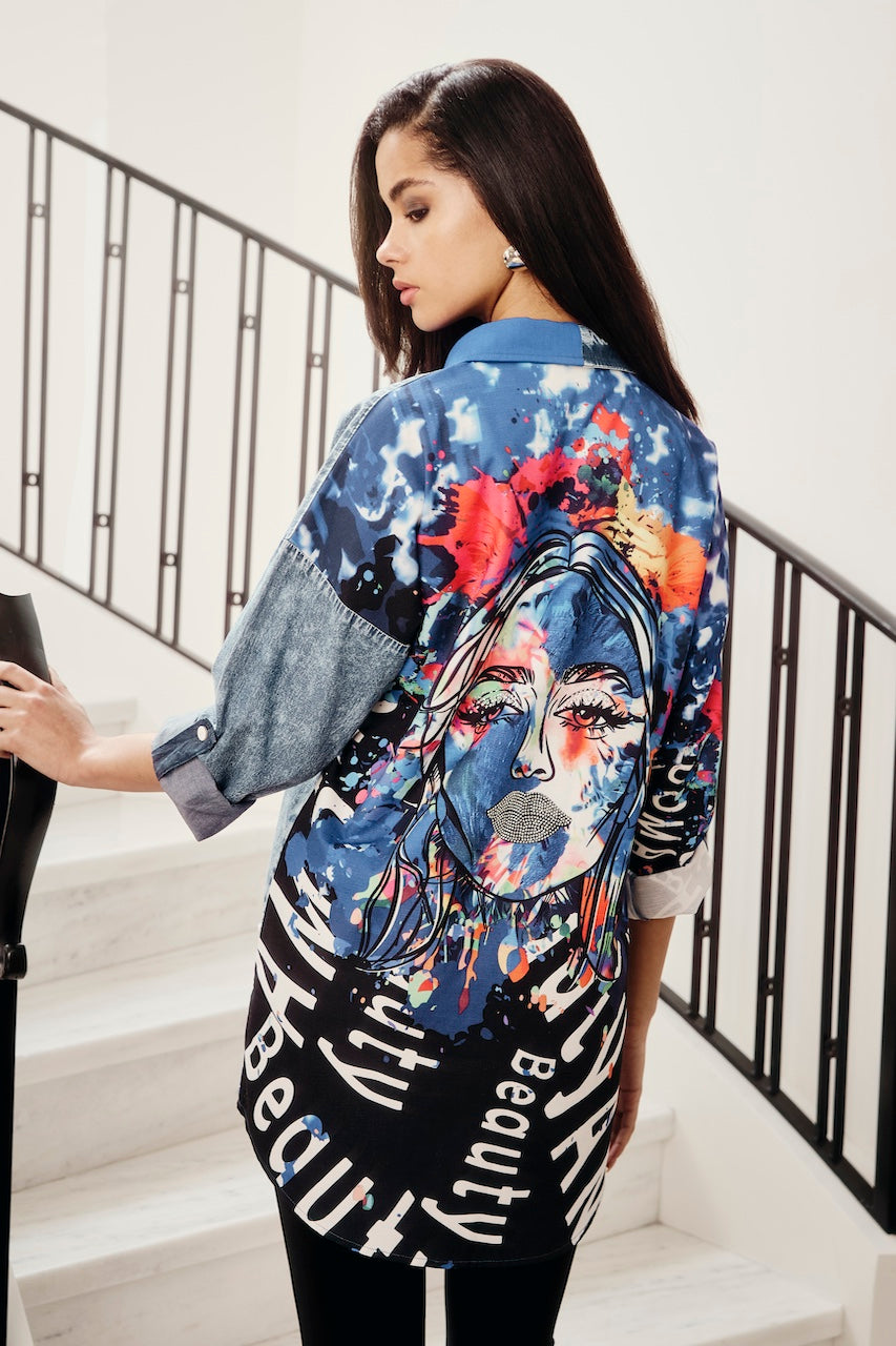 Frank Lyman's Sophisticated Blouse / 243528U