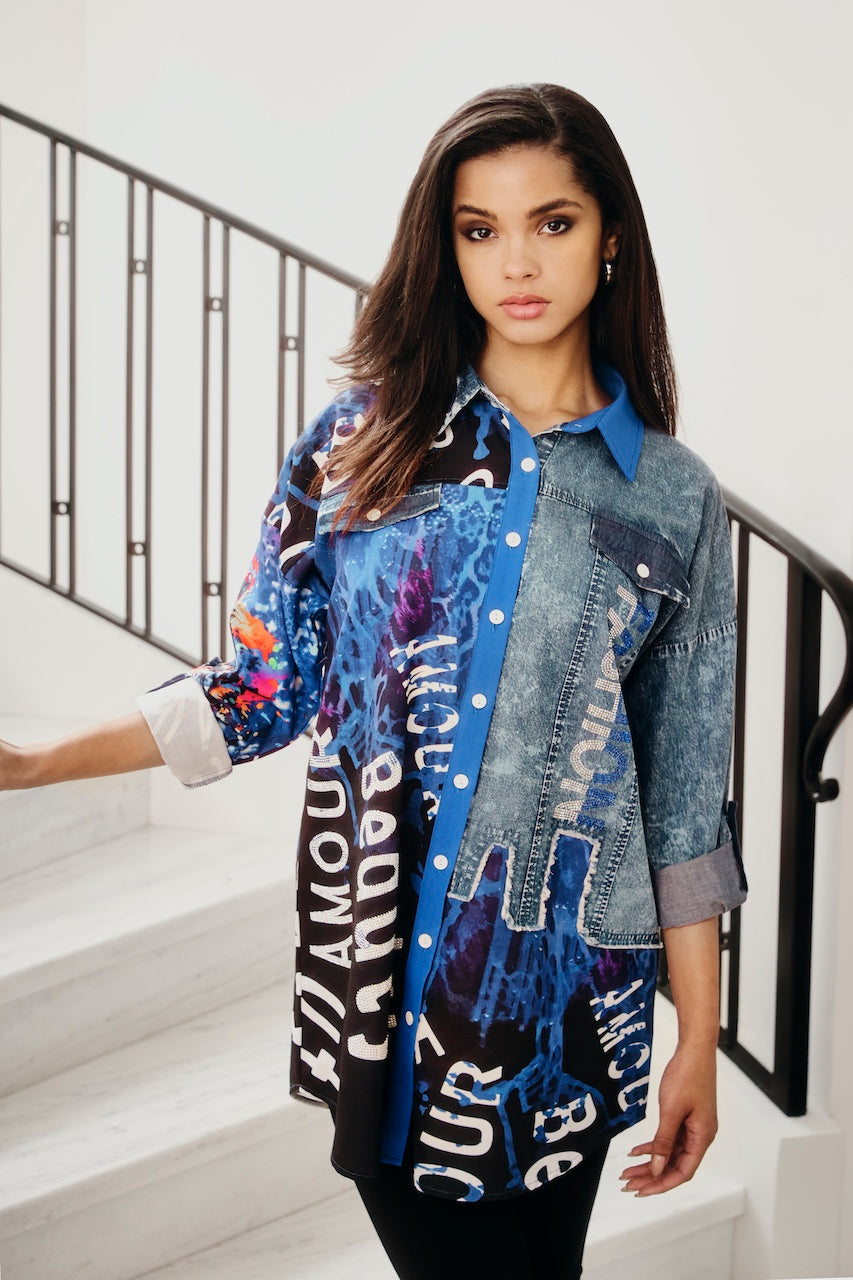 Frank Lyman's Sophisticated Blouse / 243528U