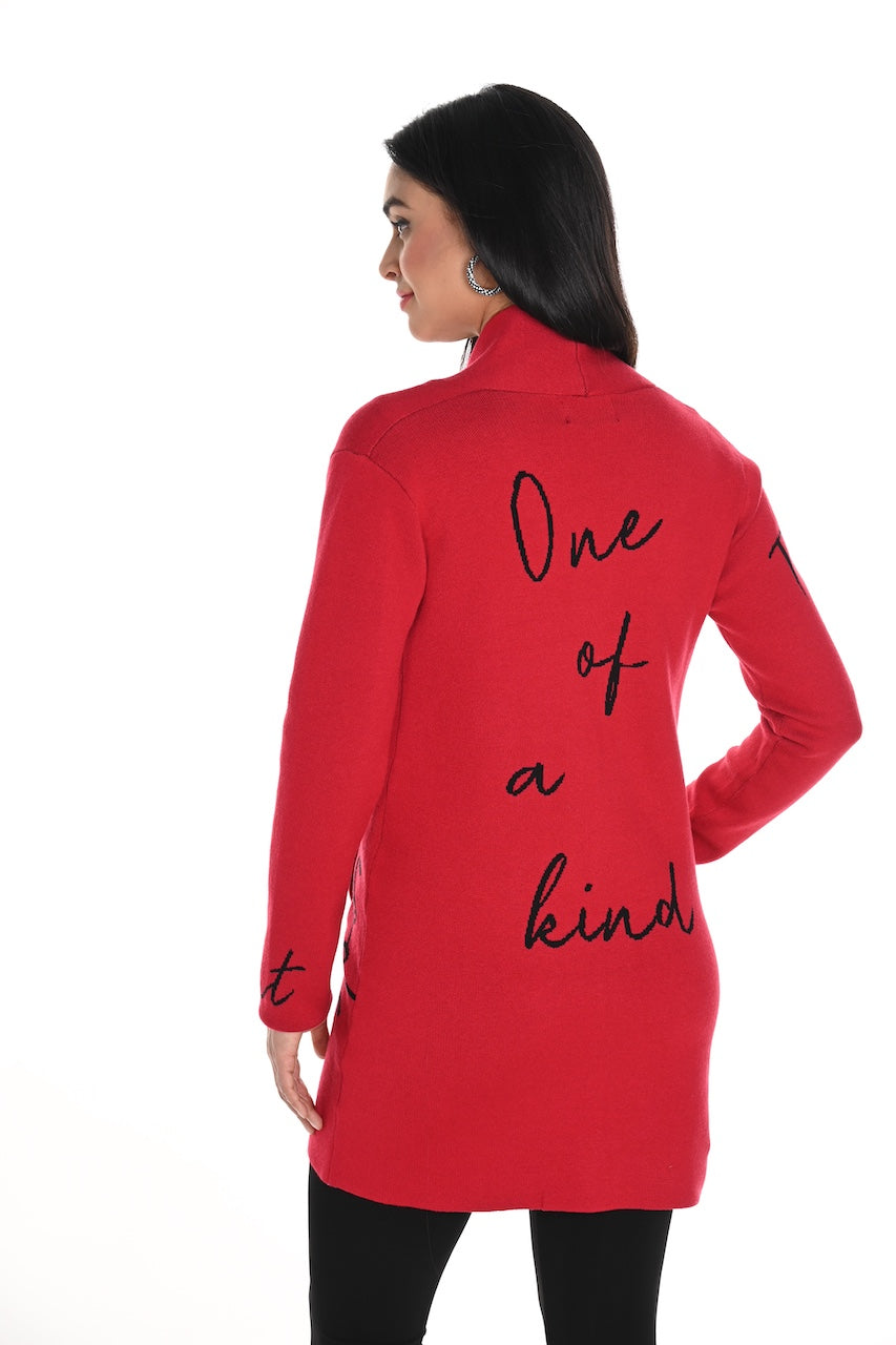 The Frank Lyman Vibrant Printed Cardigan | 244697U