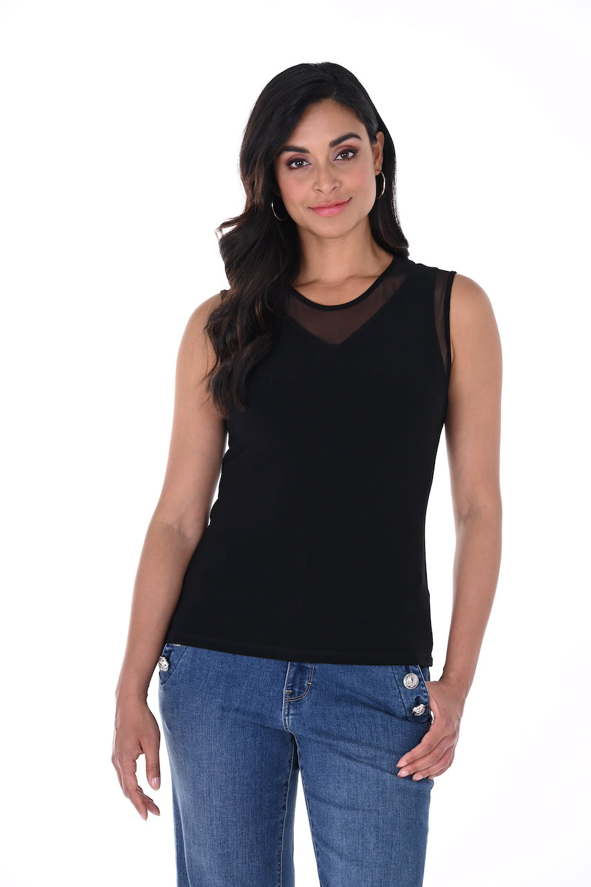 Frank Lyman's Sheer Lace Camisole