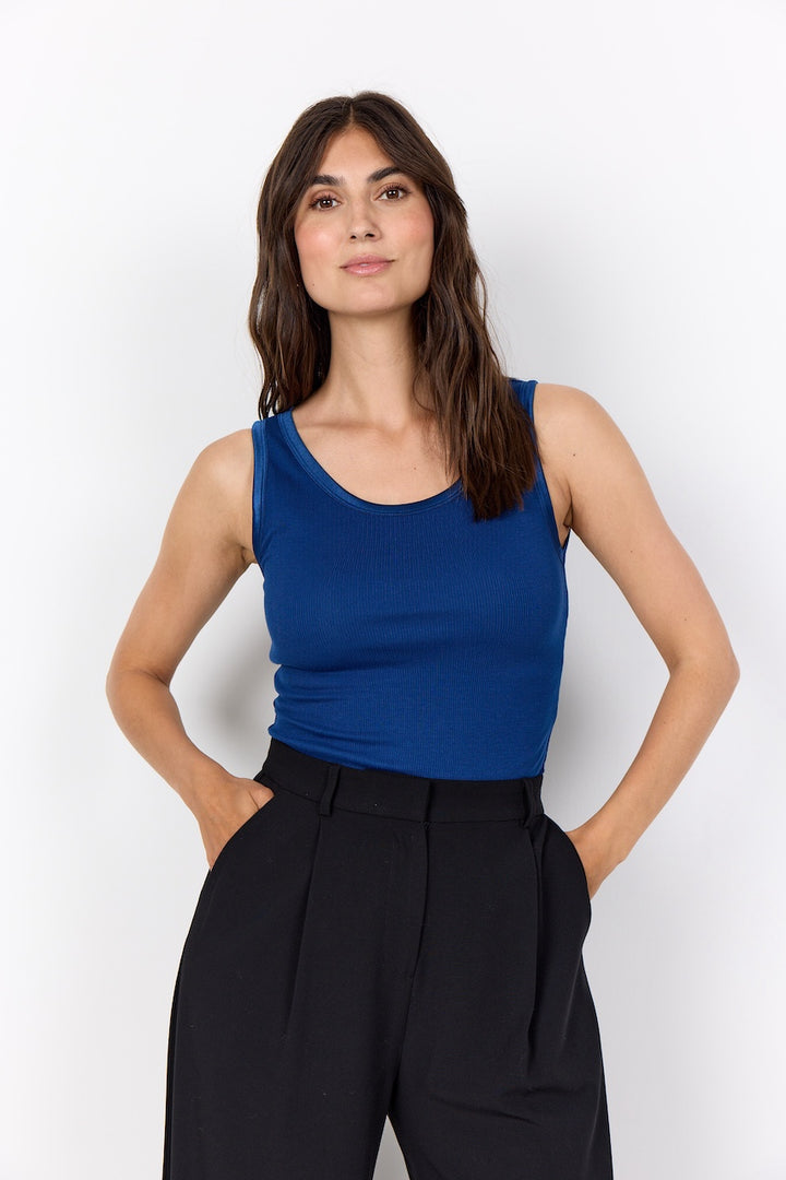 La camisole côtelée Soya Concept | 24749