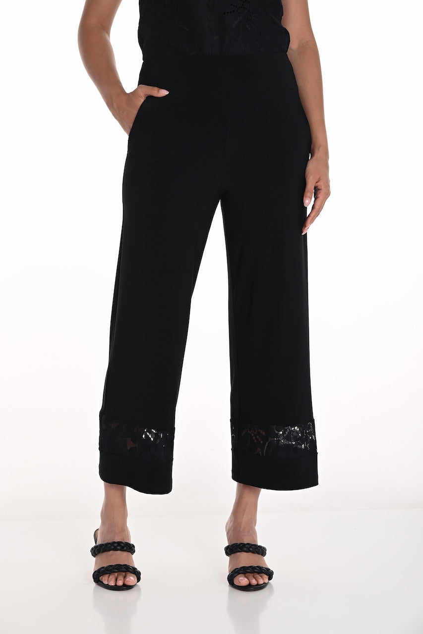 Frank Lyman Lace Detail Pants | 251266