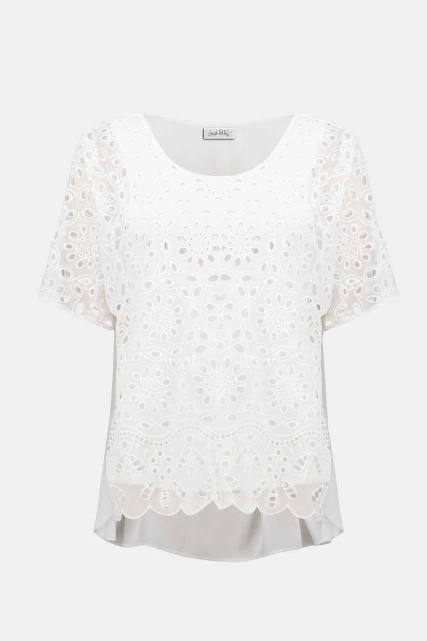 Le haut boxy en georgette Joseph Ribkoff | 252069