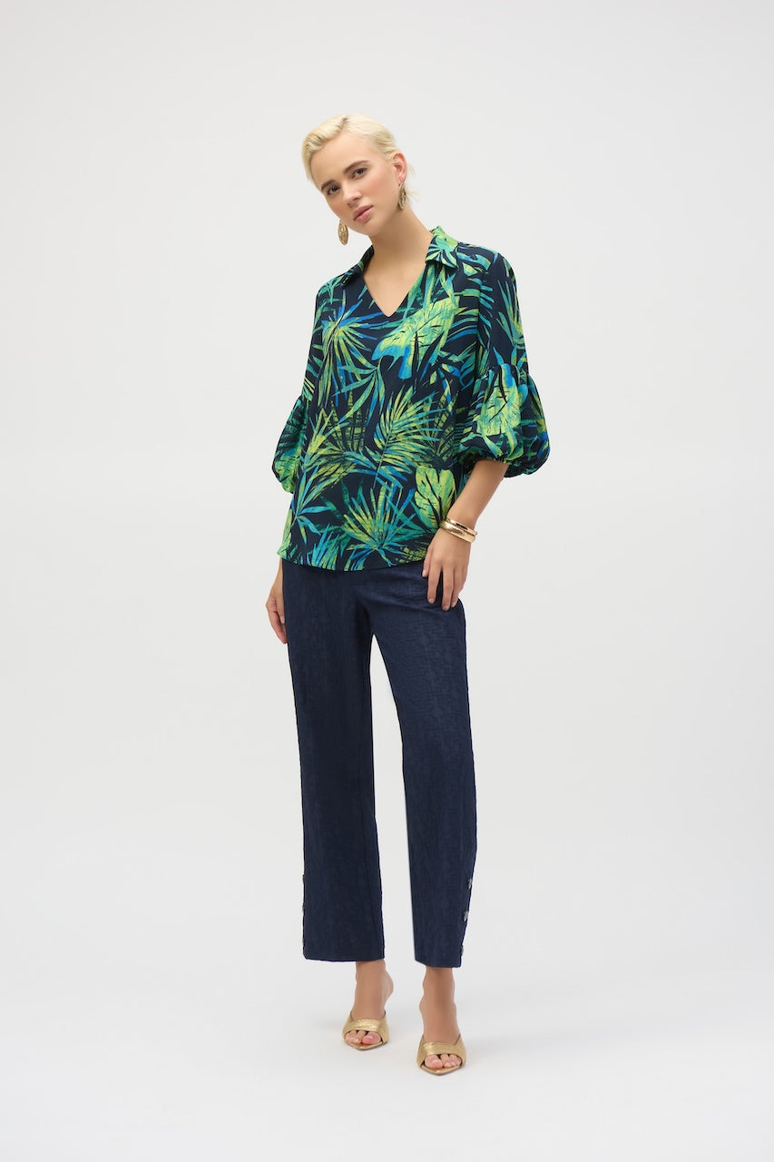 La blouse imprimé tropical Joseph Ribkoff | 252073