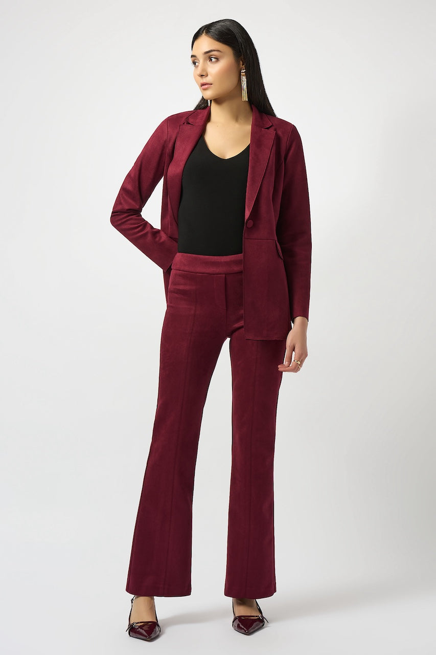 Pantalon évasé en daim scuba Joseph Ribkoff | 253137