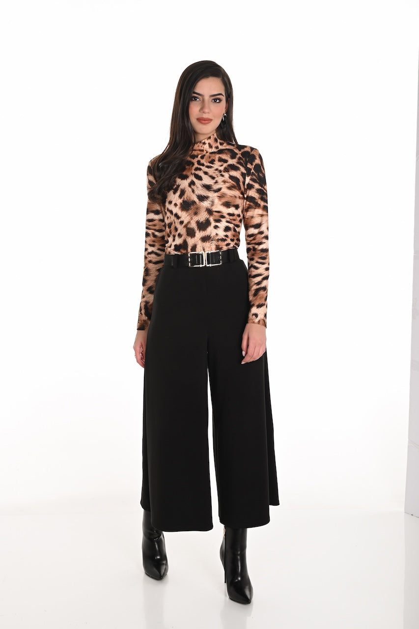 Le pantalon large à ceinture Frank Lyman | 253206