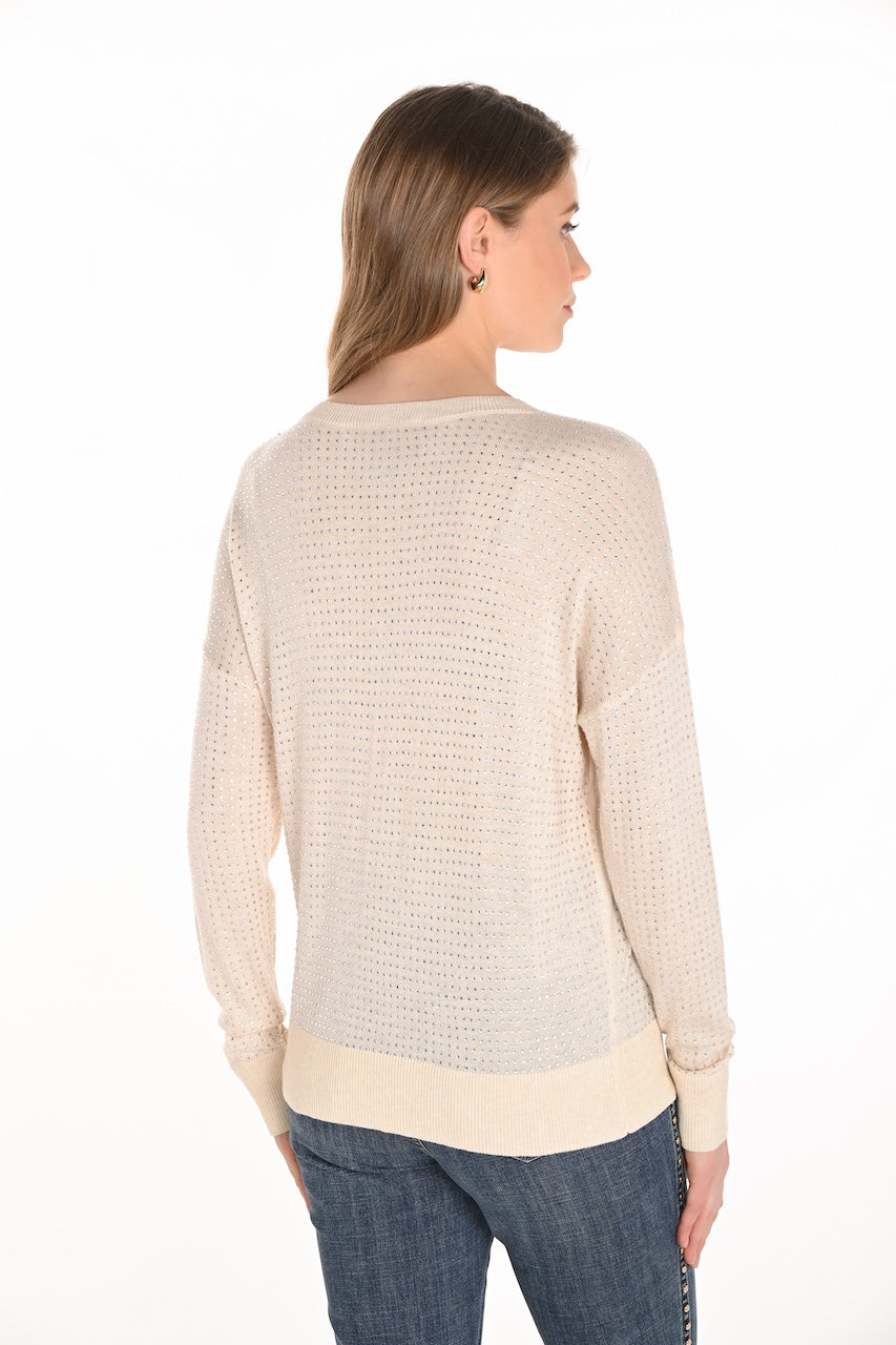 Le pull orné de bijoux Frank Lyman | 253701