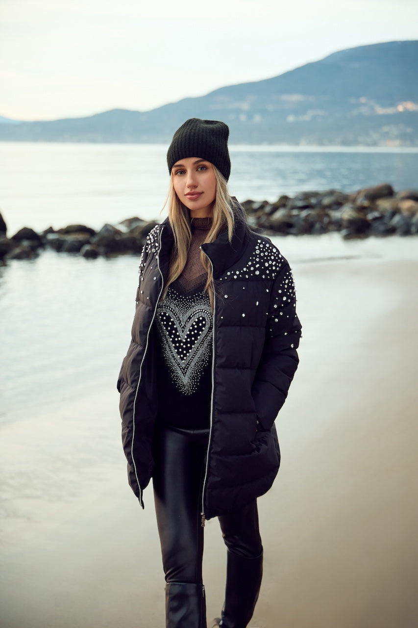 Le pull détails bijoux Frank Lyman|253764