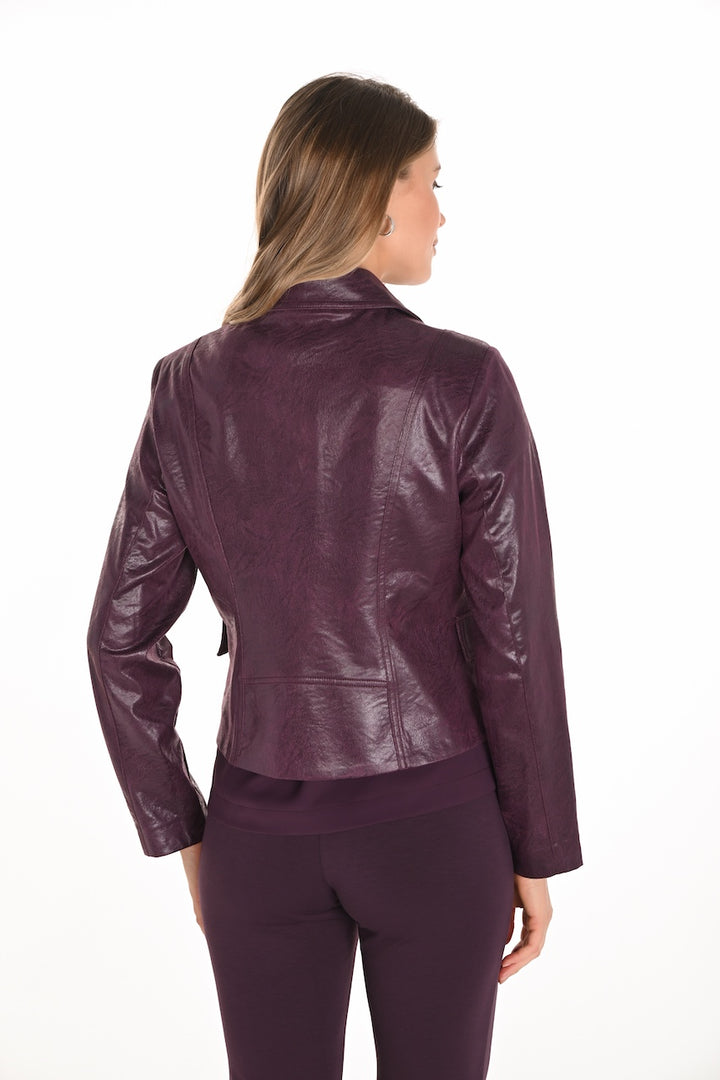 La veste en cuir avec bouton Frank Lyman | 253724