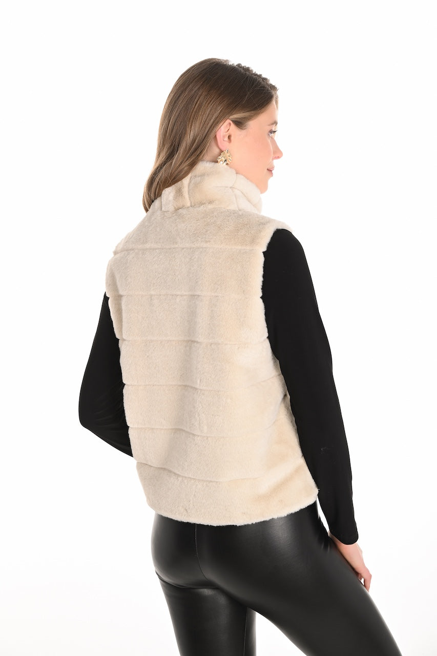 Le gilet sans manches en fourrure Frank Lyman | 253871