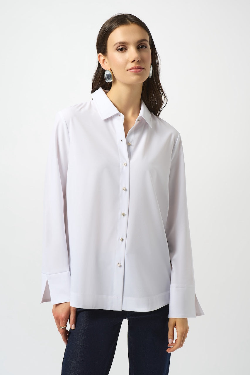 La blouse en popeline extensible Joseph Ribkoff | 253923