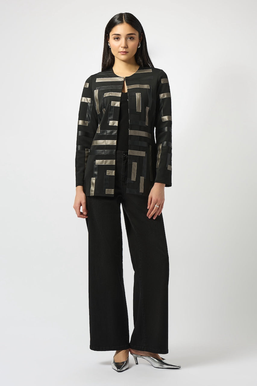 Blouson sans col en scuba Joseph Ribkoff |  253929