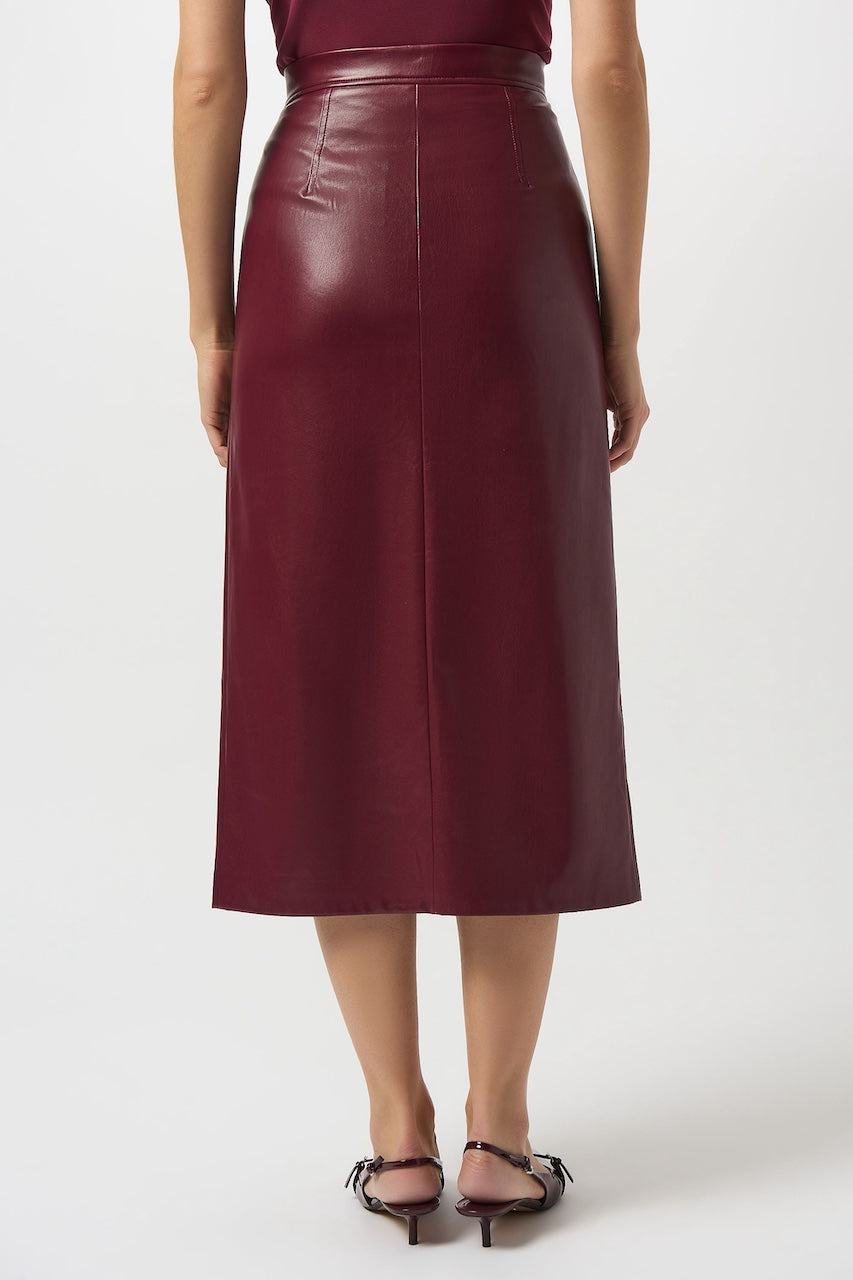Jupe crayon longue en cuirette – Joseph Ribkoff | 253991