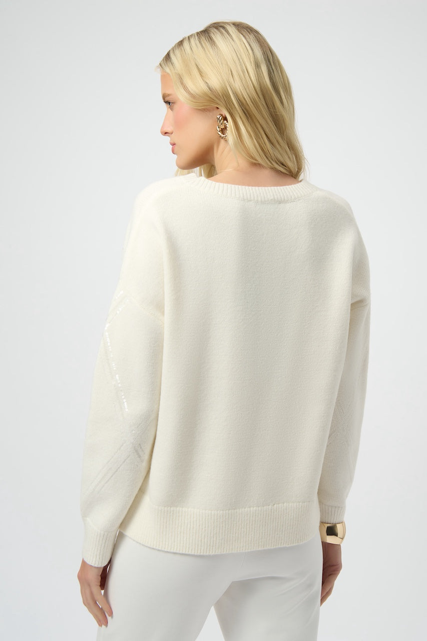 Le chandail en tricot avec paillettes Joseph Ribkoff | 254949