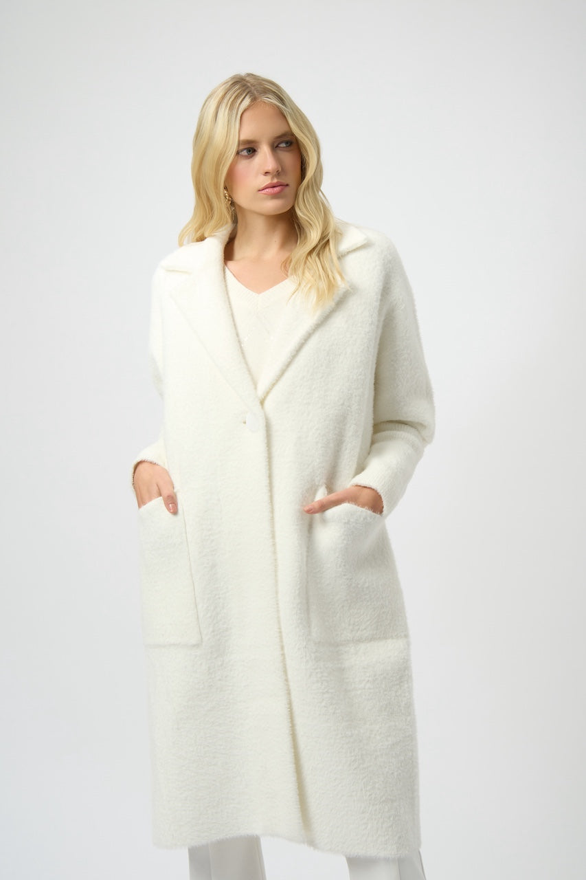 Le manteau en fil plume et fausse fourrure Joseph Ribkoff | 254954