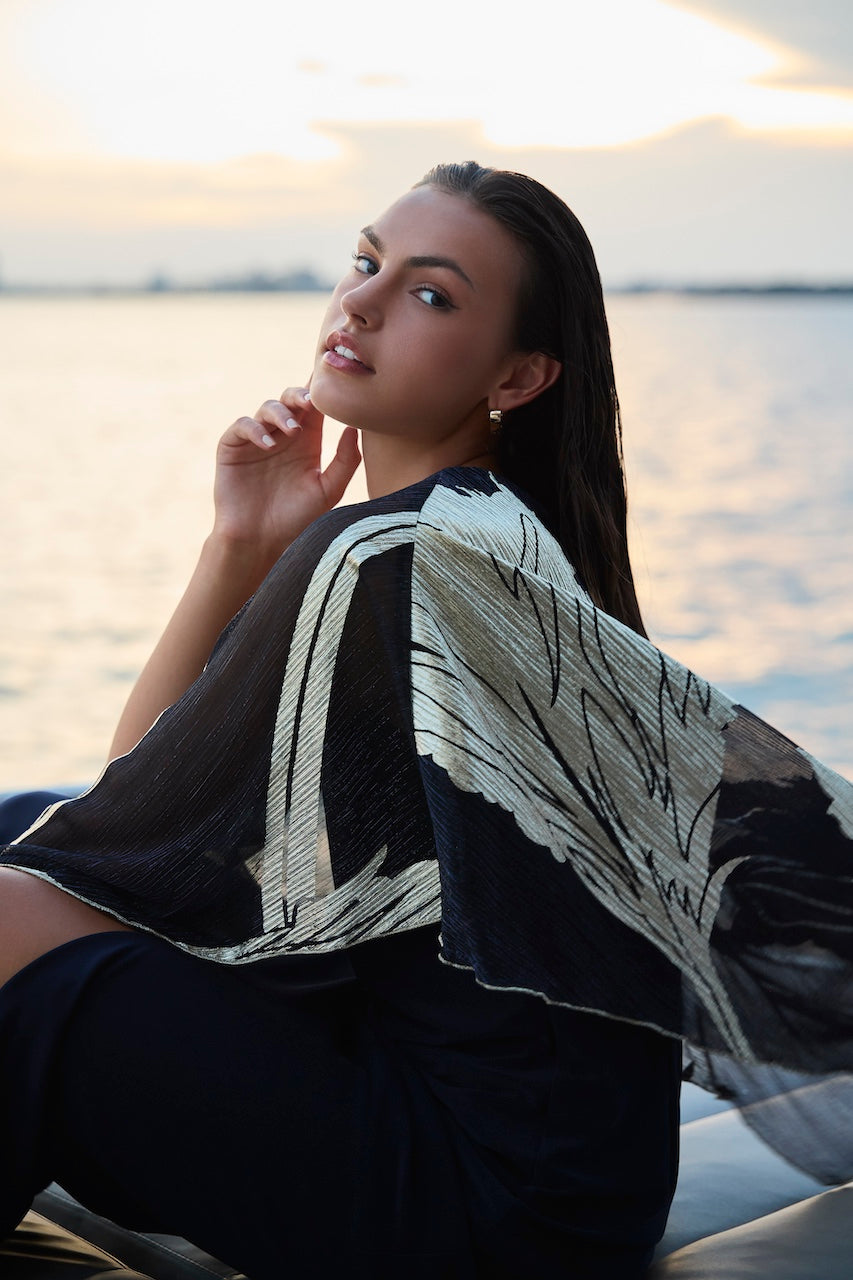 Le haut accents dorés Frank Lyman | 258225