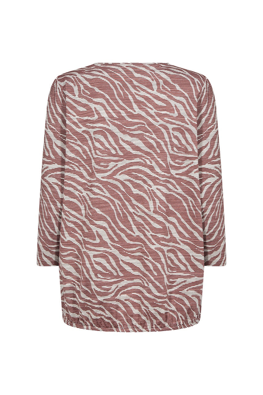 La blouse imprimé animal Soya Concept 27126