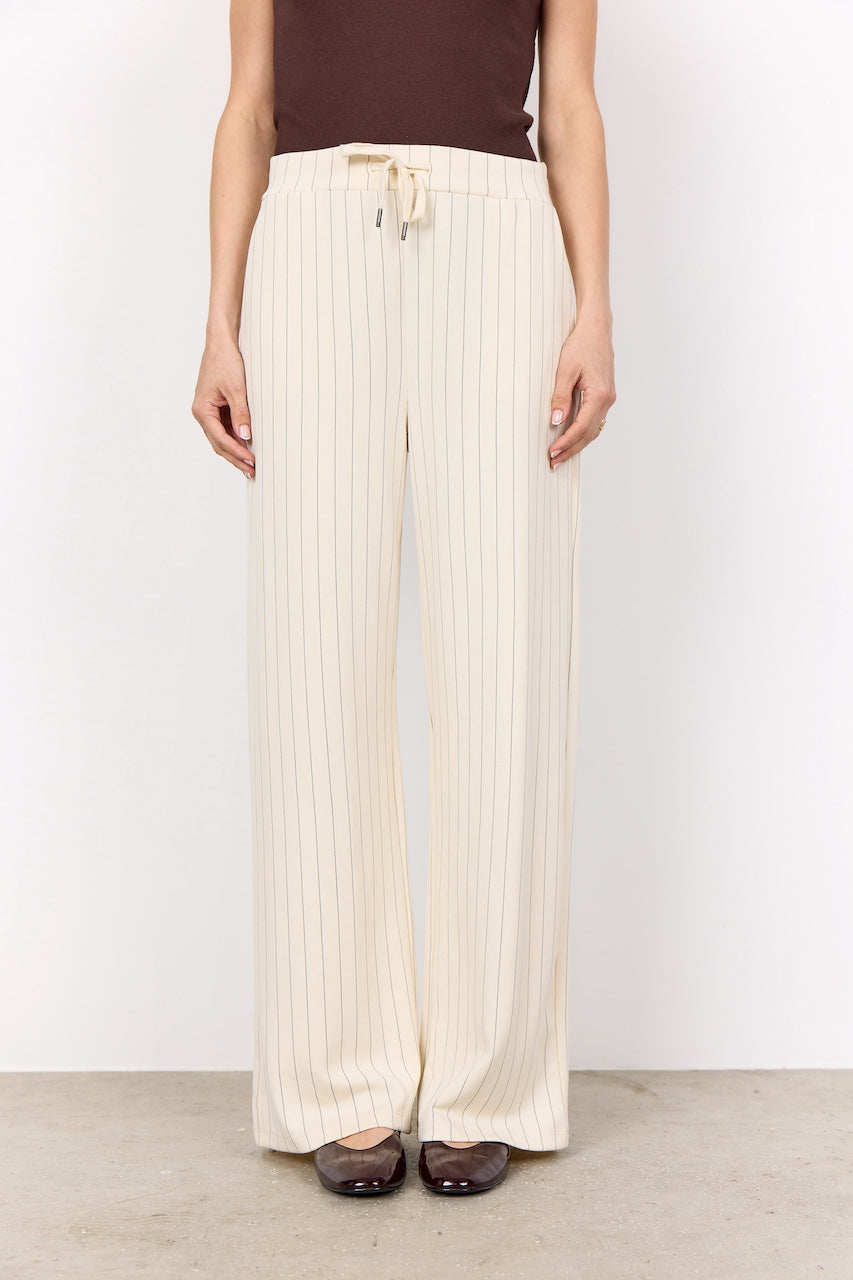 Le pantalon à rayure Soya Concept | 27189