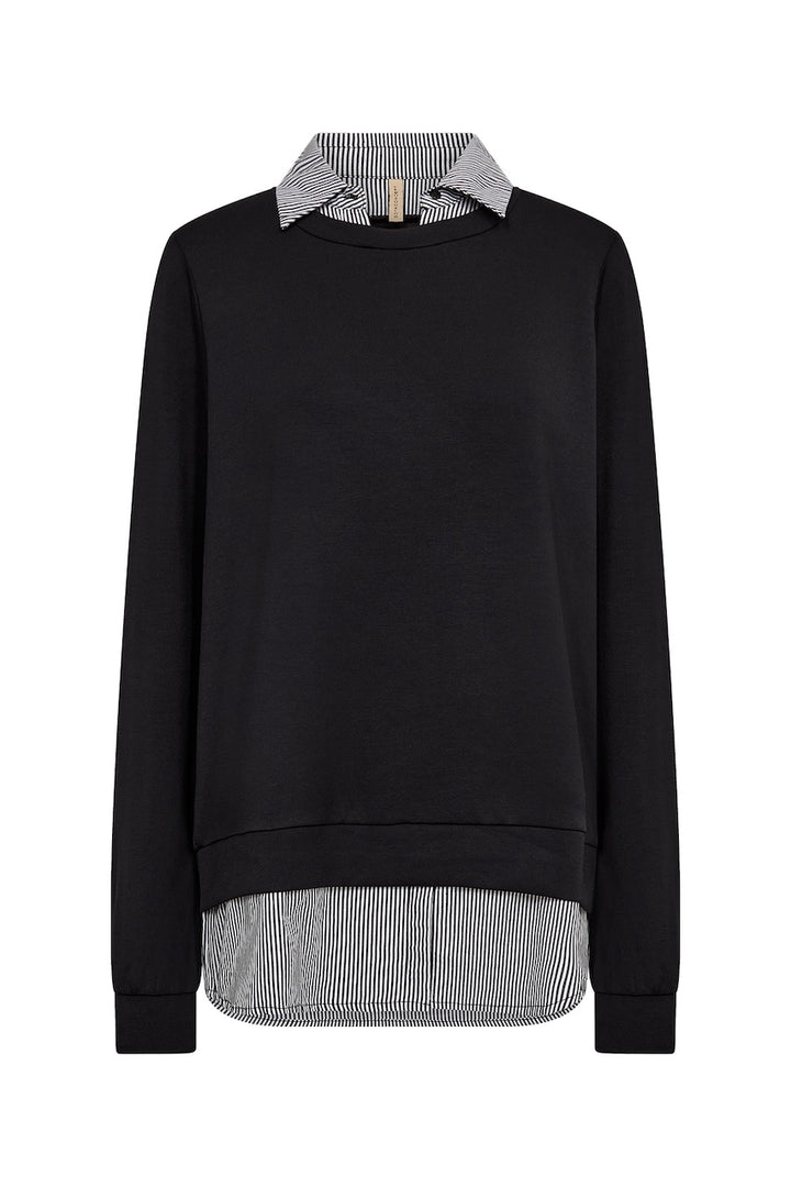 Le pull effet superposé Soya Concept | 27274