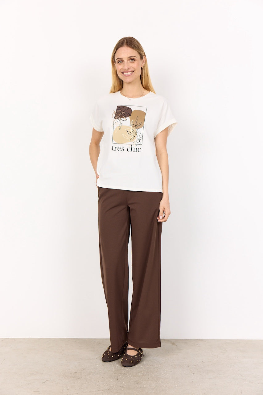 Le t-shirt imprimé Soya Concept | 27297