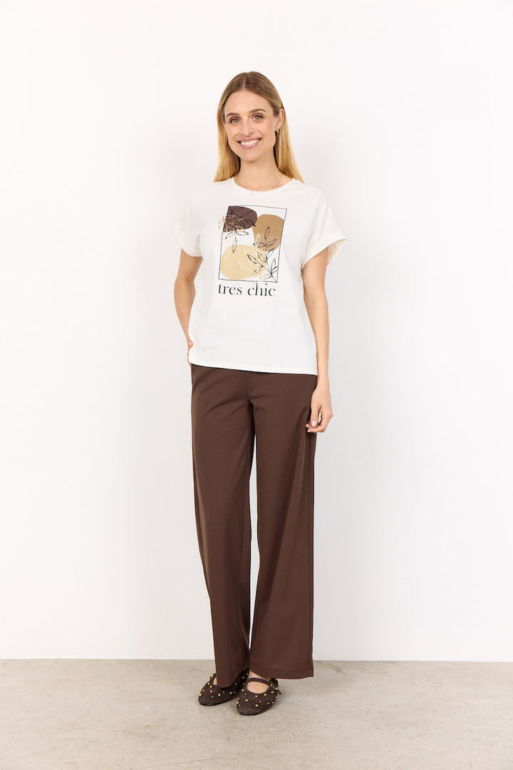 Le t-shirt imprimé Soya Concept | 27297