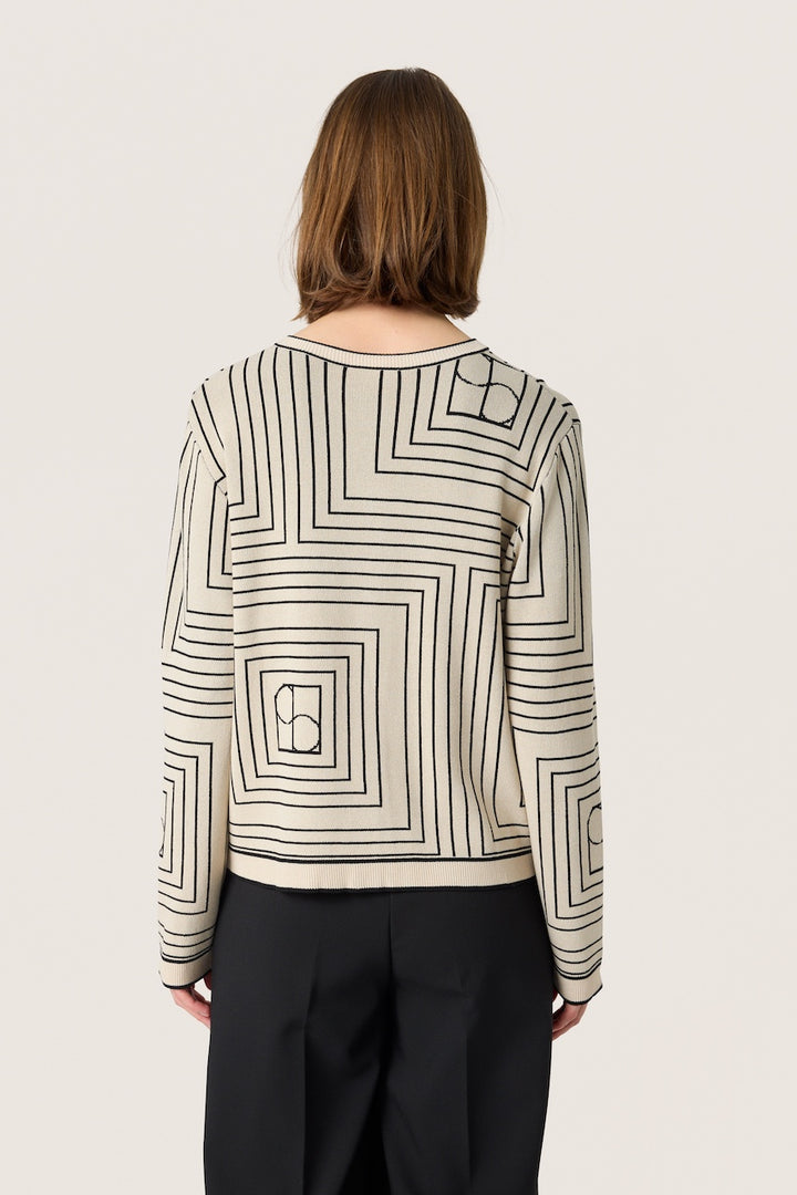 Le cardigan motif sophistiqué Soaked | 30408394