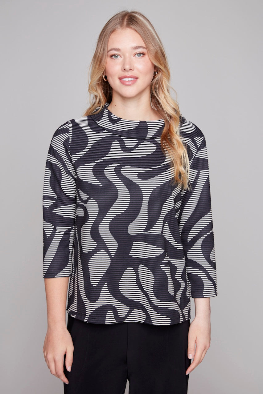 Le pull texturé Compli K | 34044