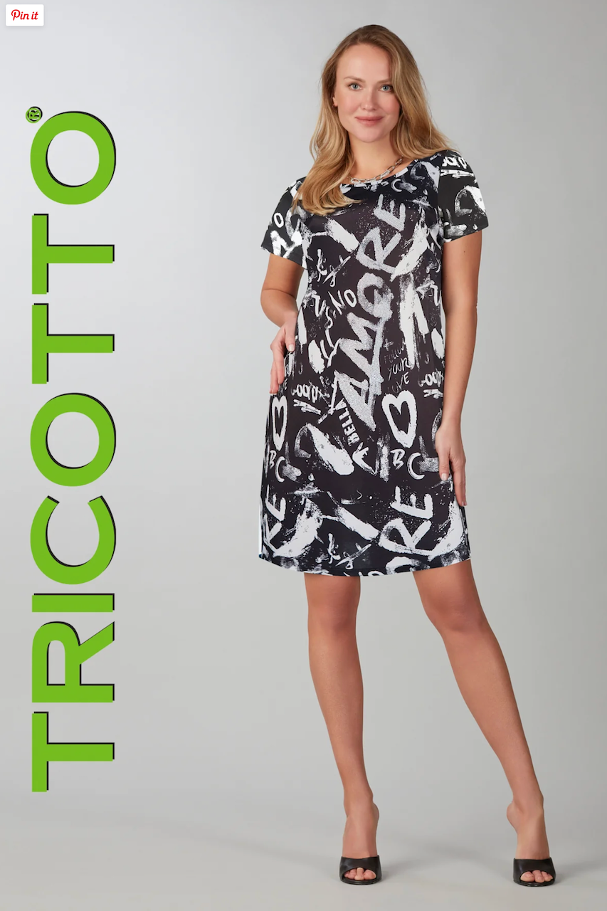 La robe extensible pailletés Tricotto | 810