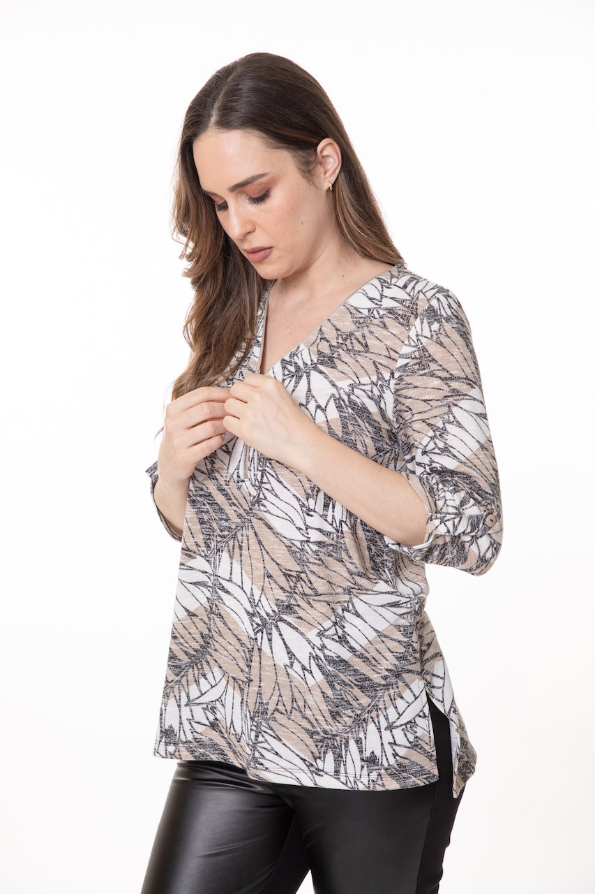 Le chandail à motifs Bali | 8670