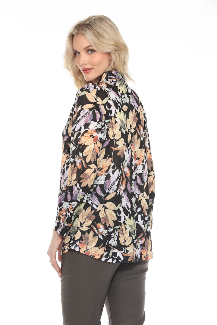 La blouse imprimé feuillage Tango Mango | 89039
