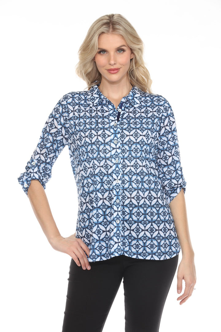 La blouse imprimée Tango Mango | 89042