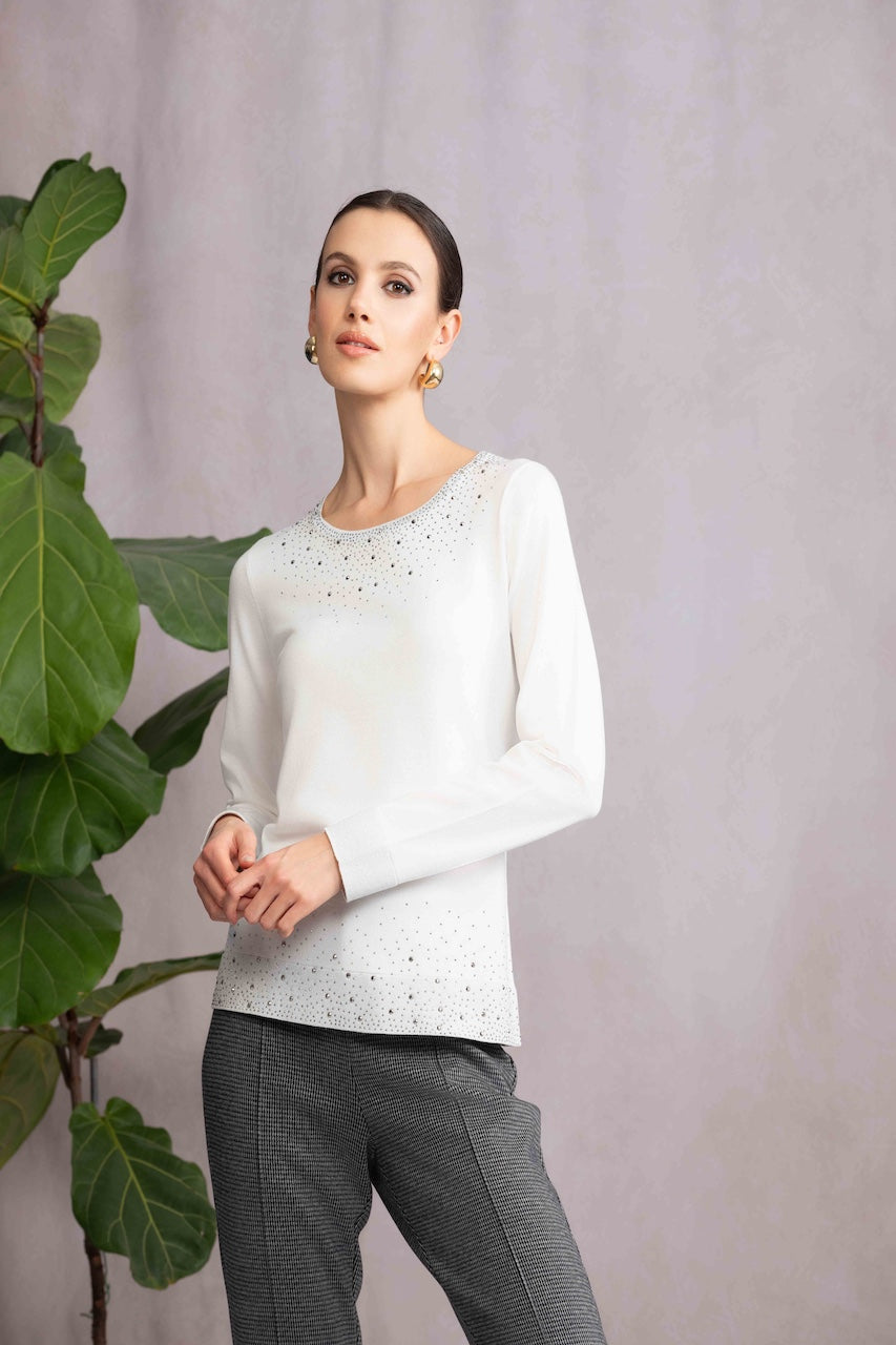 Le pull pailleté Alison Sheri | A46458