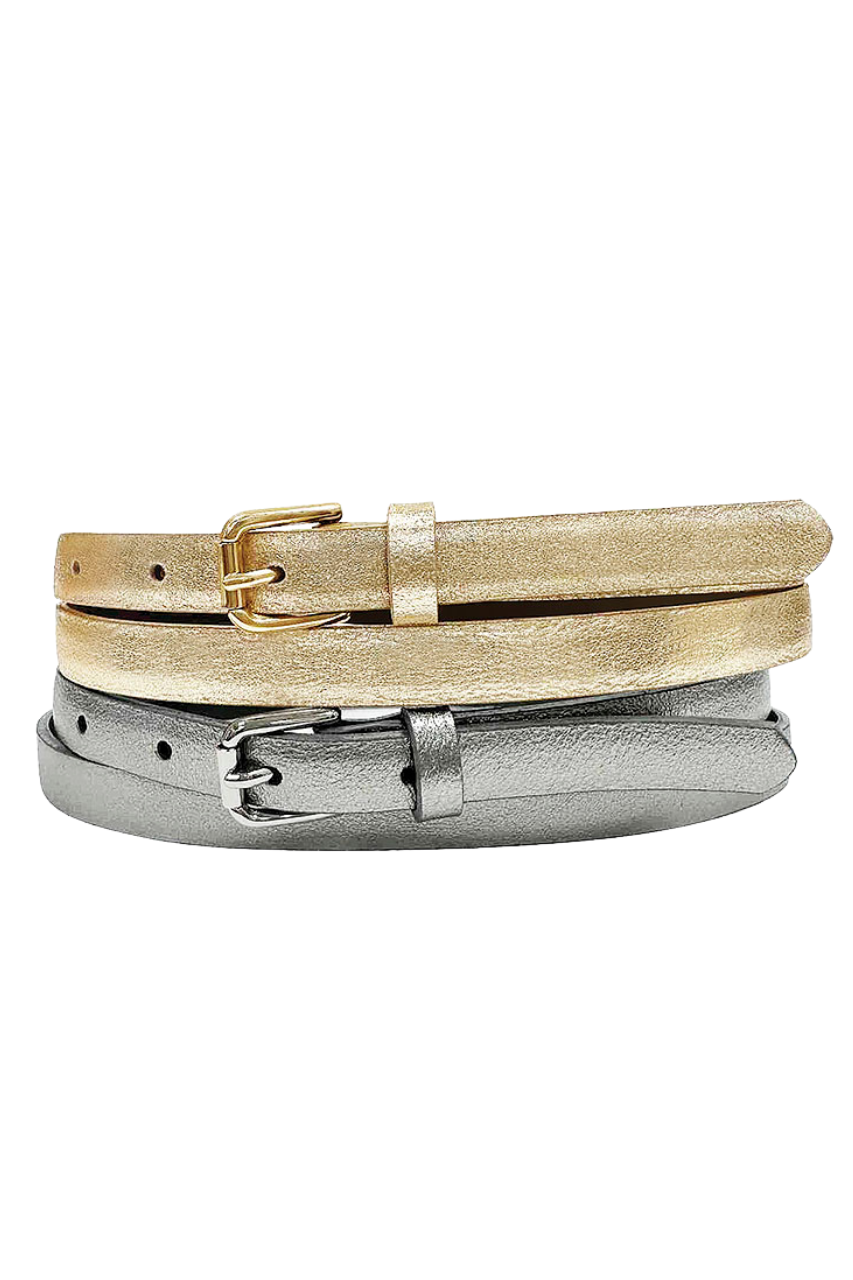 La ceinture cuir véritable Medike Landes | B29830