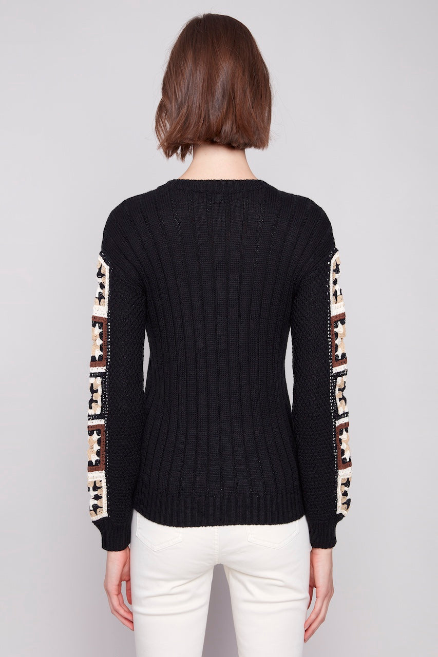 Le pull bohème Charlie B. | C2623R-806B