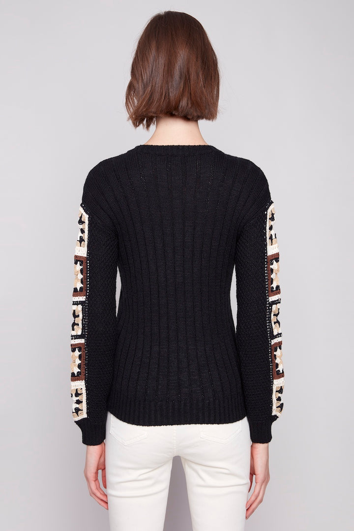 Le pull bohème Charlie B. | C2623R-806B