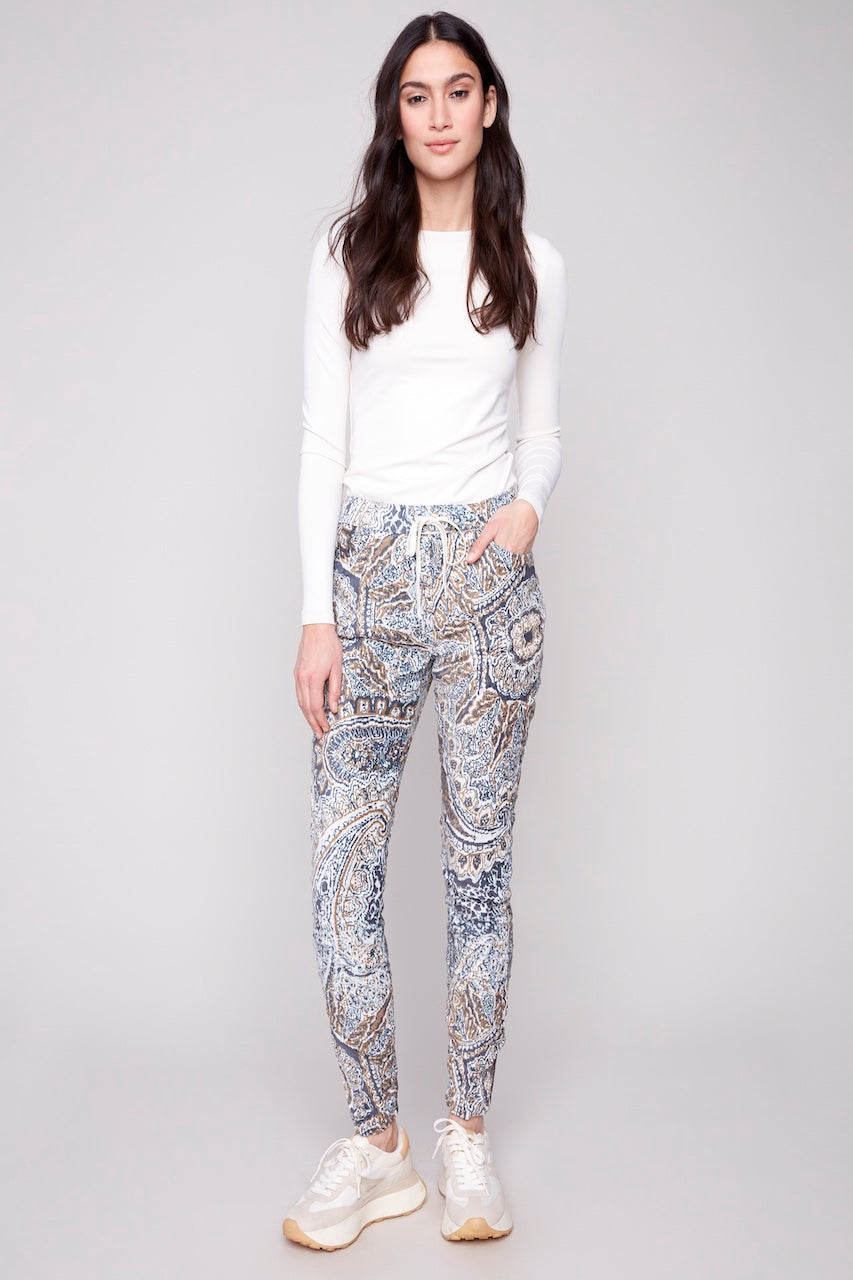 Le pantalon effet froissé Charlie B. | C5226Y-157B