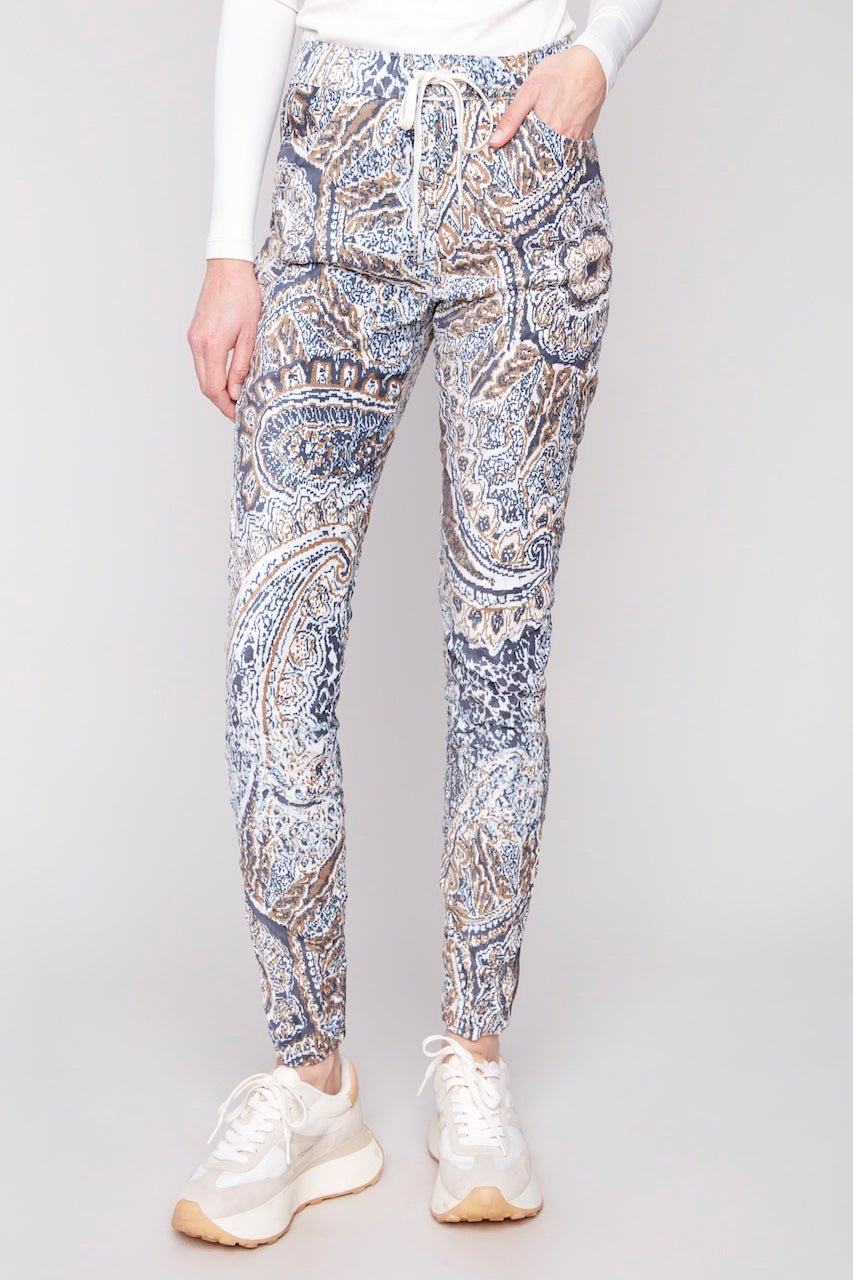 Le pantalon effet froissé Charlie B. | C5226Y-157B