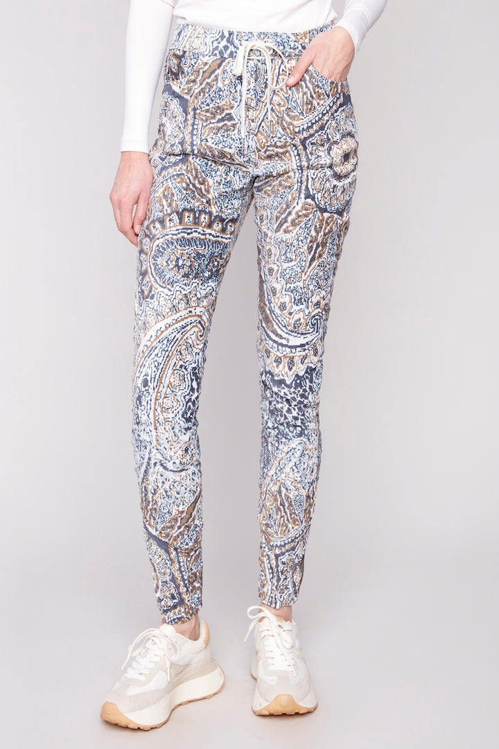 Le pantalon effet froissé Charlie B. | C5226Y-157B