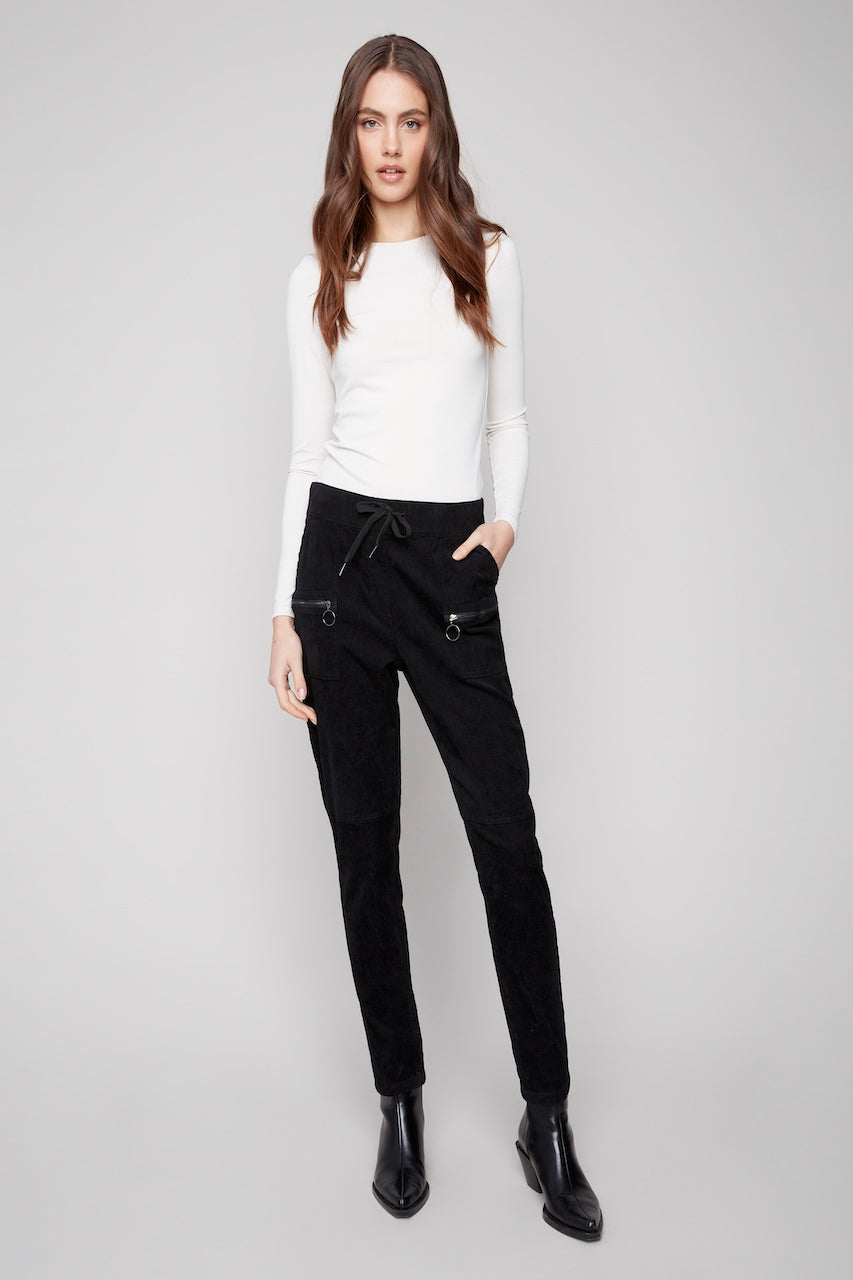 Le pantalon coupe droite Charlie B. | C5438RR-663B