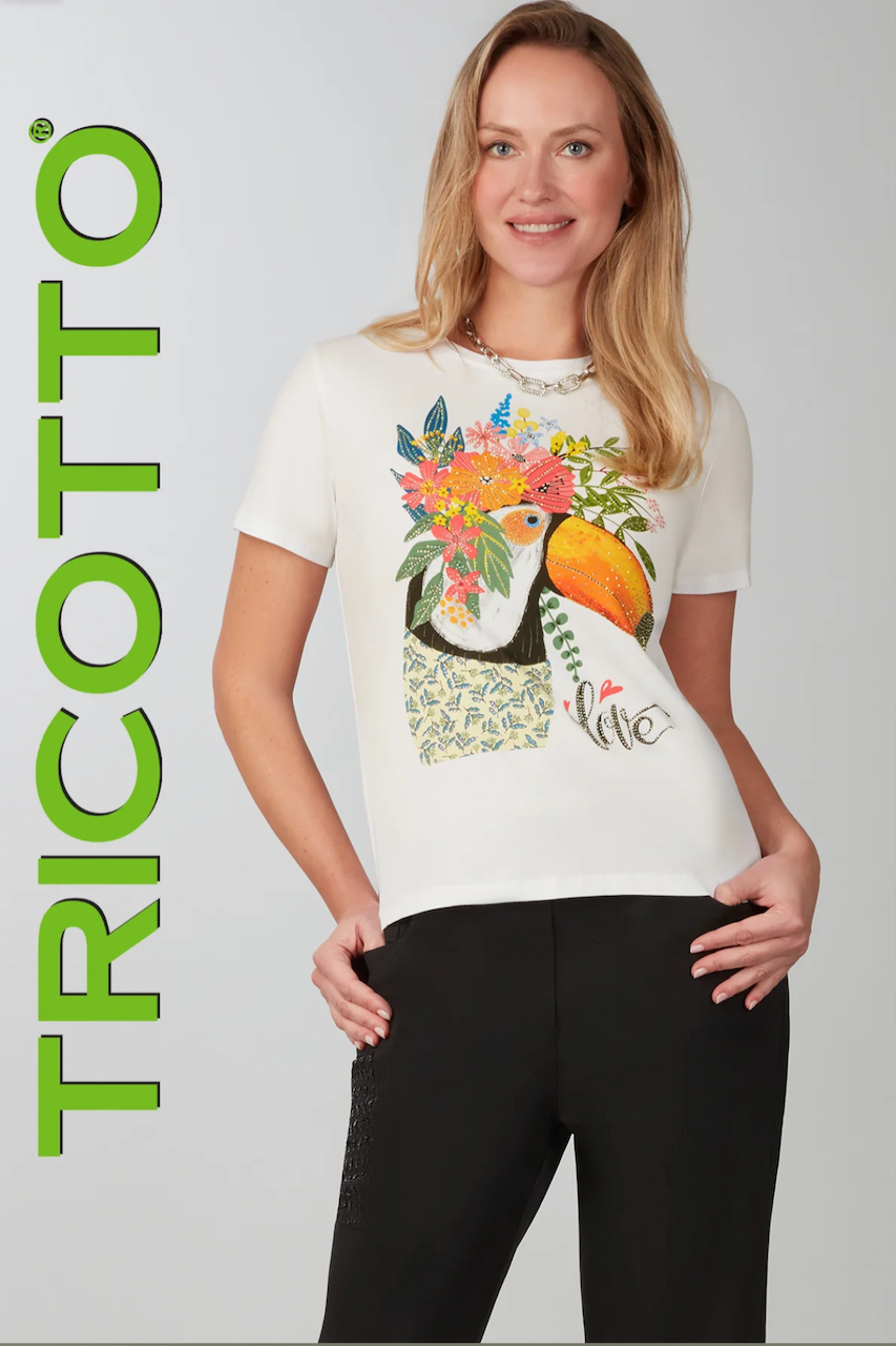 The Tricotto Printed Sweater | 708