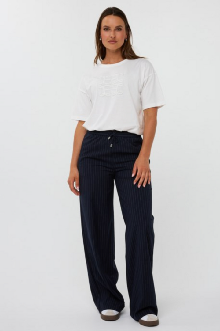 Le pantalon fines rayures Esqualo | F2510548