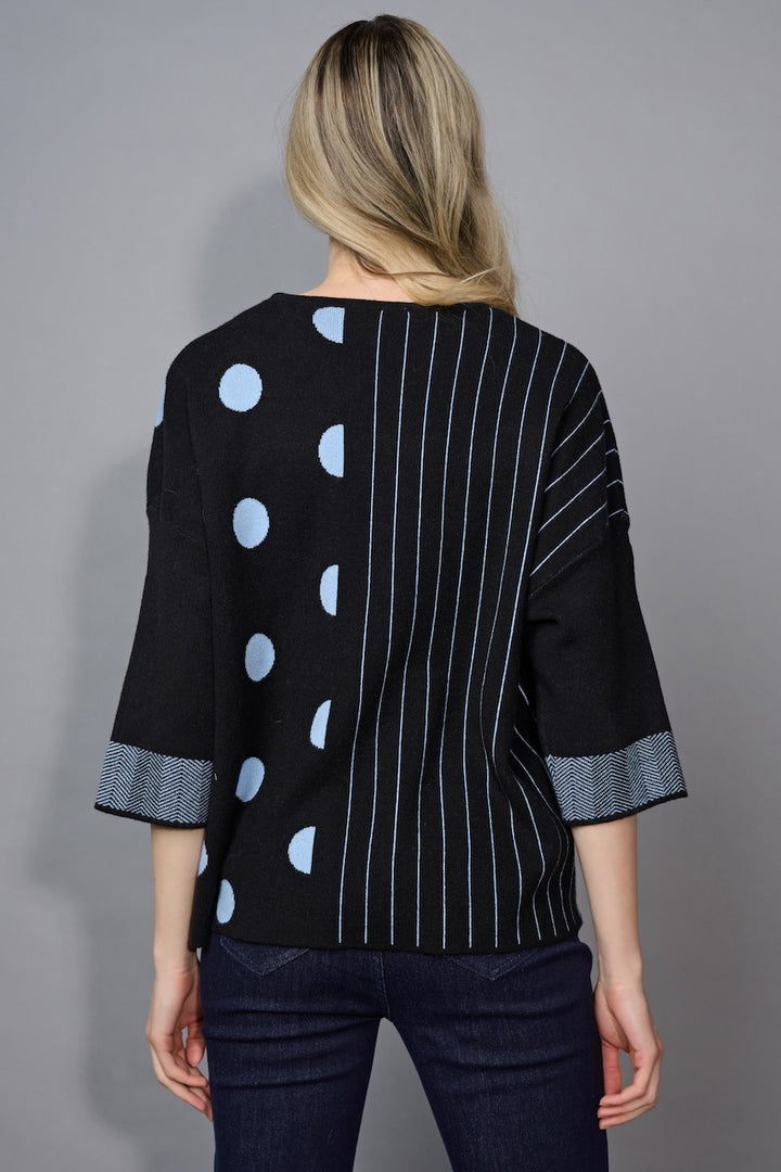 Le haut à pois et rayures Picadilly | FE116GY