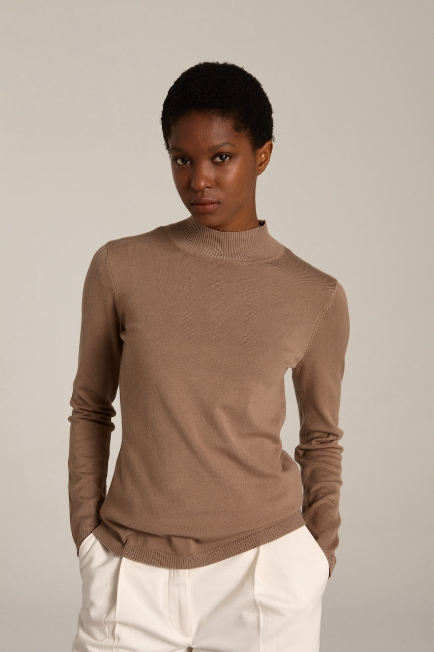 Le pullover col montant Marina V. | FW25-004