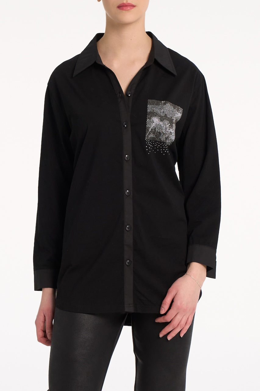La blouse scintillante Moffi | KBL2420